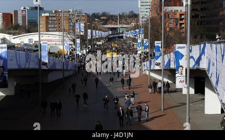 HOTSUR TOTTENHAM ET CHELSEA F CAPITAL ONE CUP 01/03/20 finale au stade de Wembley Londres Angleterre 01 Mars 2015 Banque D'Images