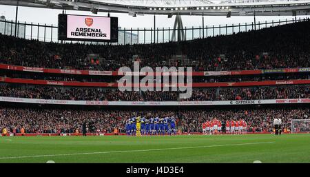 L'ARSENAL ET DE CHELSEA CHELSEA V ARSENAL ÉQUIPES STADE EMIRATES Londres Angleterre 26 Avril 2015 Banque D'Images