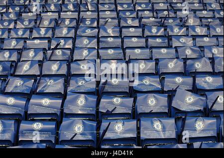 Laisser un message Chelsea FC Chelsea V SUNDERLAND et stade de Stamford Bridge Londres Angleterre 24 Mai 2015 Banque D'Images