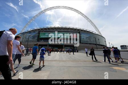 Des fans de CHELSEA S'IL Y A MOYEN D'ARSENAL V CHELSEA WEMBLEY Londres Angleterre 02 Août 2015 Banque D'Images