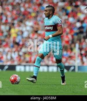 DIMITRI PAYET DE L'UNITÉ V ARSENAL WEST HAM West Ham United Emirates Stadium, LONDON ANGLETERRE 09 Août 2015 Banque D'Images