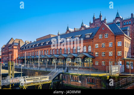 Le droit allemand museum dans la mémoire commune de Hambourg, Allemagne, Europe, Das Deutsche Zollmuseum dans der Speicherstadt von Hamburg, Deutschland, Europa Banque D'Images