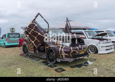 Long Beach, USA - 6 mai 2017 : sur l'affichage pendant la 22e tout Toyotafest. Banque D'Images