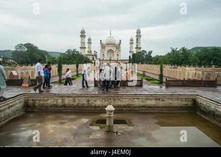 Bibi Ka Maqbara est un monument dédié par le fils d'Aurangazeb à sa mère. Banque D'Images