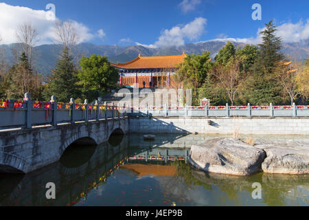 Temple Chongsheng, Dali, Yunnan, Chine, Asie Banque D'Images