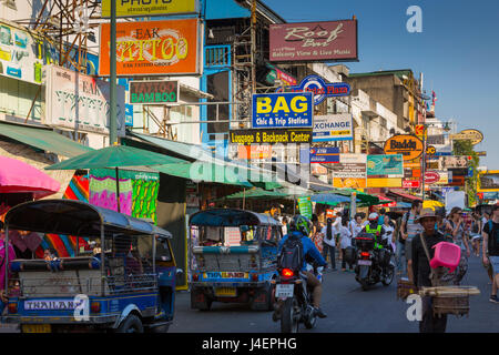 Khao San Road, Bangkok, Thaïlande, Asie du Sud-Est, Asie Banque D'Images