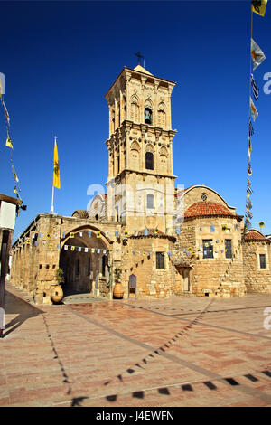 L'église de Saint Lazare ('Agios Lazaros') dans la partie ancienne de la ville de Larnaca, Chypre Banque D'Images