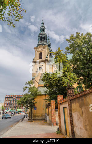 L'église franciscaine. Poznan. Pologne Banque D'Images