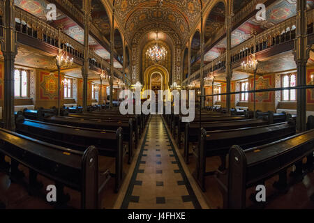 Stock Photo - Le Temple choral est une belle synagogue du 19e siècle à Bucarest, Roumanie Banque D'Images