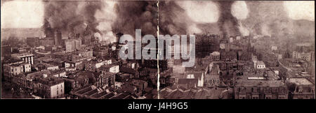 San Francisco Incendio002 Banque D'Images