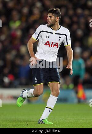 FEDERICO FAZIO Tottenham Hotspur FC Tottenham Hotspur FC Stade KC HULL ANGLETERRE 23 Novembre 2014 Banque D'Images