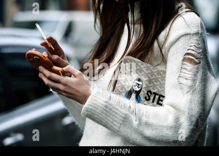 À Paule Ka, Paris Fashion Week A/W 2017 RTW, France Banque D'Images