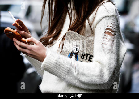 À Paule Ka, Paris Fashion Week A/W 2017 RTW, France Banque D'Images