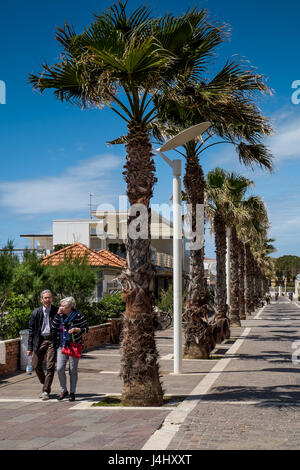 MARINA di Cecina, ITALIE - 07 mai, 2017 : Largo Cairoli pendant la Festival du cerf-volant et les fleurs Banque D'Images