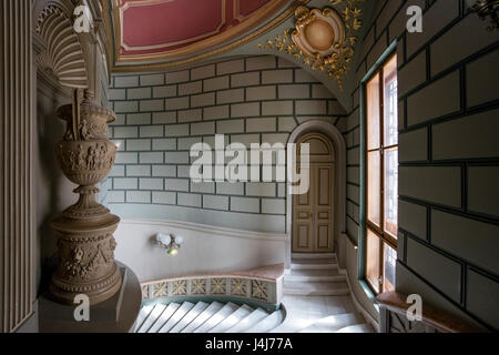 Stock Photo - intérieur de l'Athénée Roumain (Ateneul Român) concert hall à Bucarest, Roumanie Banque D'Images