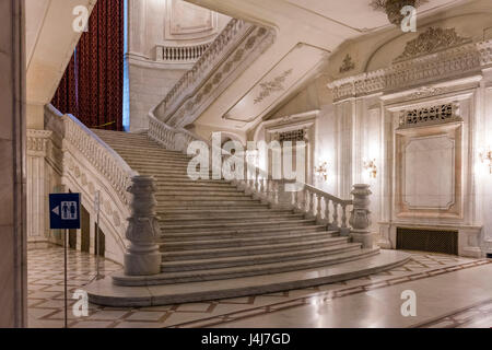 Stock Photo - Intérieur du Palais du Parlement à Bucarest, la capitale de la Roumanie Banque D'Images