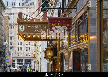 Omni Parker House à Boston - Boston, Massachusetts Banque D'Images