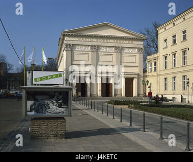 Allemagne, Berlin, au Maxim Gorki theater de l'Europe, Berlin, ville, capitale, théâtre, d'un bâtiment, l'architecture, la culture, l'art, l'endroit d'intérêt, l'été Banque D'Images