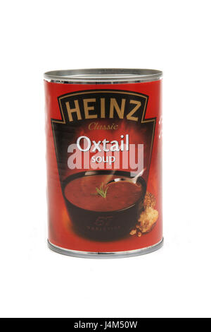 Soupe de queue de Heinz les milliers de produits fabriqués par H. J. Heinz Company Banque D'Images