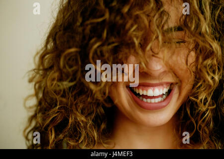 Portrait of Laughing Man Banque D'Images