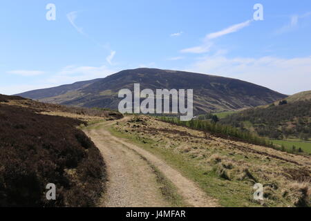 Cateran Trail et le Mont Blair Ecosse Mai 2017 Banque D'Images