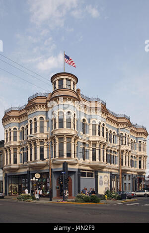 Les USA, Washington, Port Townsend, paysage urbain, Banque D'Images