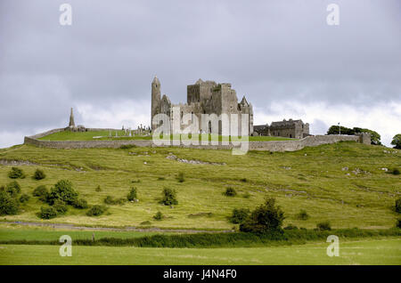 L'Irlande, Munster, comté de Tipperary, Cashel, Rock of Cashel, Banque D'Images