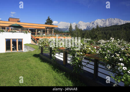 Allemagne, Bavière, Werdenfelser Land, l'hôtel 'La jante brook', bien-être, Banque D'Images