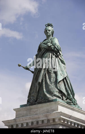 L'Autriche, la Carinthie, Klagenfurt, statue, Banque D'Images