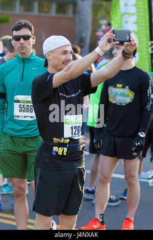 2017 Eugene Marathon Race Banque D'Images