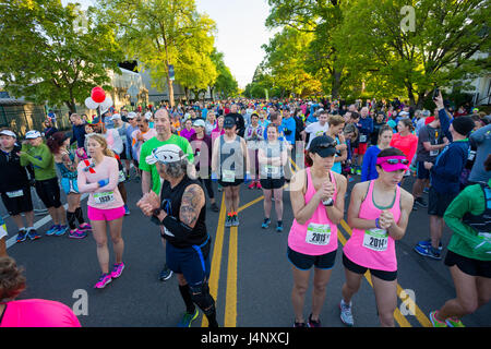 2017 Eugene Marathon Race Banque D'Images