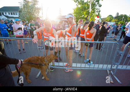 2017 Eugene Marathon Race Banque D'Images