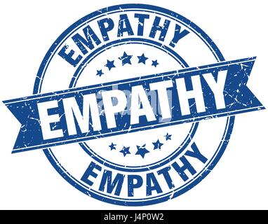 Toute l'empathie ruban grunge stamp Illustration de Vecteur