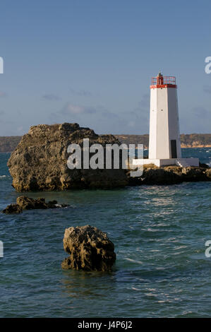 Madagascar, Antsiranana, Diego Suarez, rock, phare, Banque D'Images