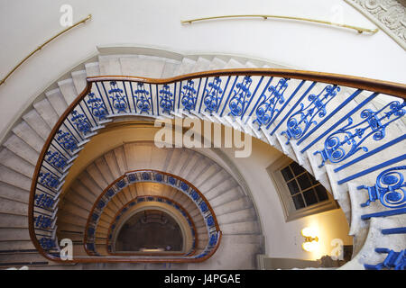 La Grande-Bretagne, l'Angleterre, Londres, Somerset House, Courtauld Gallery, d'escalier, Banque D'Images