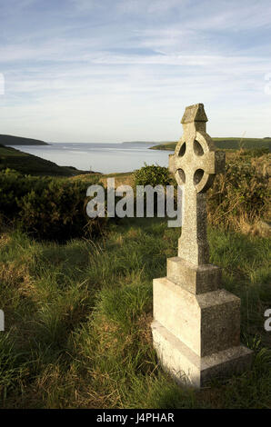 L'Irlande, Munster, comté de Cork, Kinsale, vieux cimetière, Banque D'Images