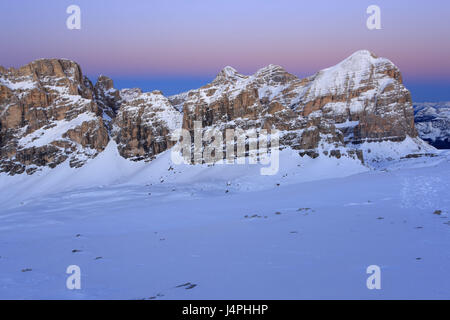 Italie, province de Belluno, les Dolomites, Lagazuoi, Tofana de Rozes Tu Tofana, Mezzo, Banque D'Images