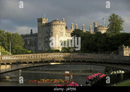 L'Irlande, Leinster, comté de Kilkenny, Kilkenny, le château de Kilkenny, Banque D'Images