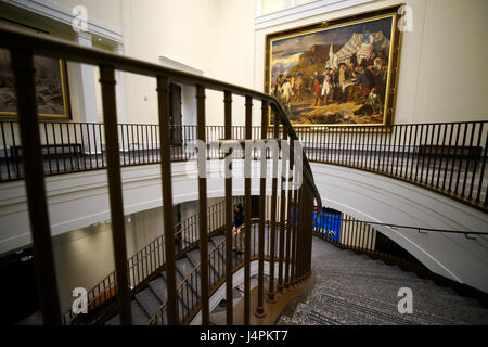 La nation indienne Oneida Atrium du Musée de la Révolution américaine, à Philadelphie, PA. Banque D'Images