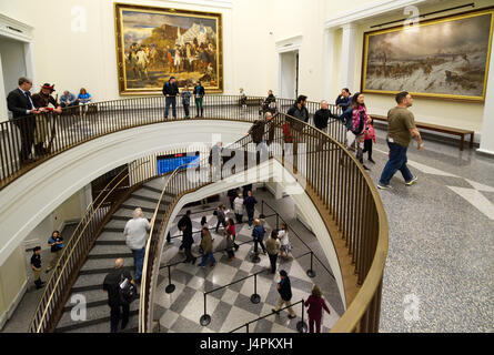 La nation indienne Oneida Atrium du Musée de la Révolution américaine, à Philadelphie, PA. Banque D'Images