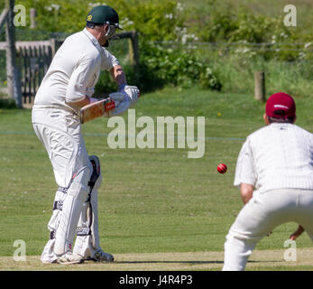 East Dean les terrains de jeu, East Sussex, Royaume-Uni. 13 mai, 2017. East Dean & Iken Cricket Club 1X1 vs Forest Row Cricket Club 1ère XI. Credit : Alan Fraser/Alamy Live News Banque D'Images