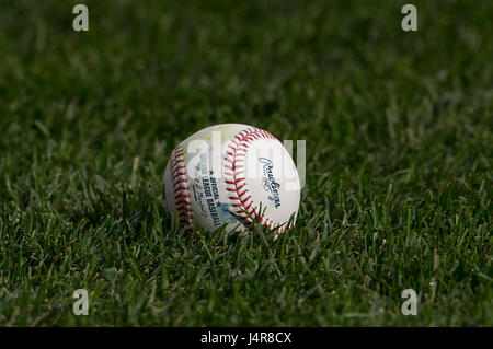 Milwaukee, WI, USA. 13 mai, 2017. La Major League Baseball avant le match de la Ligue Majeure de Baseball entre les Milwaukee Brewers et les Mets de New York au Miller Park de Milwaukee, WI. John Fisher/CSM/Alamy Live News Banque D'Images