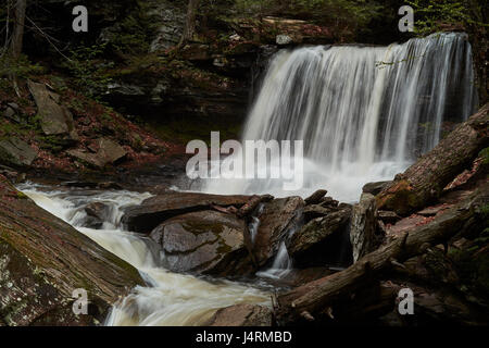 Ricketts Glen State Park, Benton, Arkansas, Usa Banque D'Images