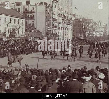 Wrau 1905 défilé inaugural warfield cropped Banque D'Images