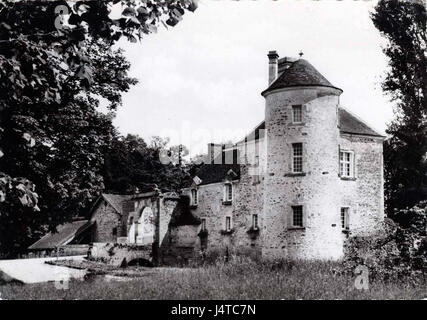 Vanlay annonce Aube chateau 05270 Banque D'Images