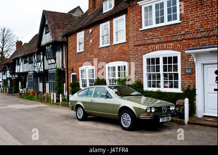 1980 Alfa Romeo GTV à Chilham, Kent Banque D'Images