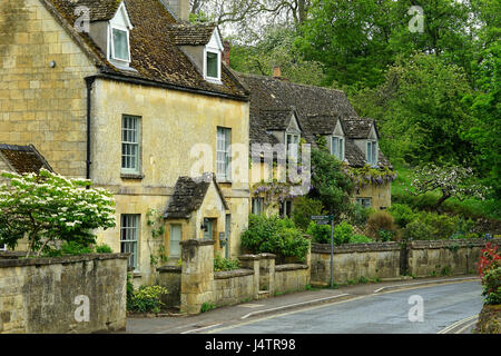 Cotswold cottages - Winchcombe Banque D'Images