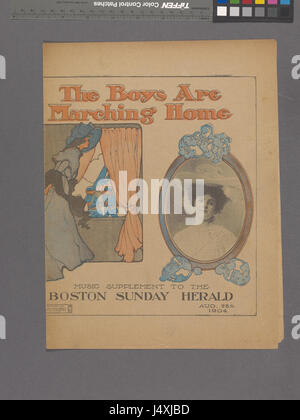 Cette photographie, les garçons marchent seuls, capturée au début du XXe siècle, montre un groupe de garçons marchant dans une démonstration de discipline et de solidarité. L'image reflète la culture des jeunes de l'époque, soulignant l'importance de l'unité et de la structure dans les sociétés du début du XXe siècle. Banque D'Images