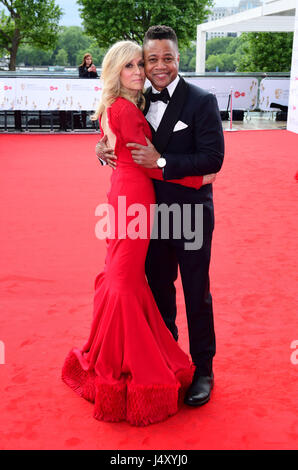 Cuba Gooding Jr et Judith Light arrivant pour la Vierge PLAT British Academy Television Awards 2017 qui a eu lieu au Festival Hall à Southbank Centre, Londres. Banque D'Images