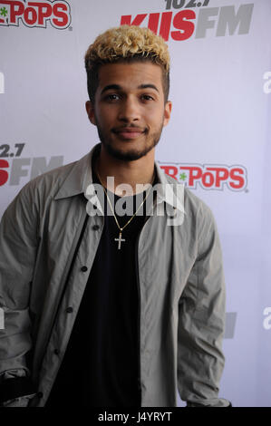 Jordan Fisher l'arrivée à la radio KIIS FM Wango Tango 2017 au StubHub Center le 13 mai 2017 à Carson, Californie. Banque D'Images